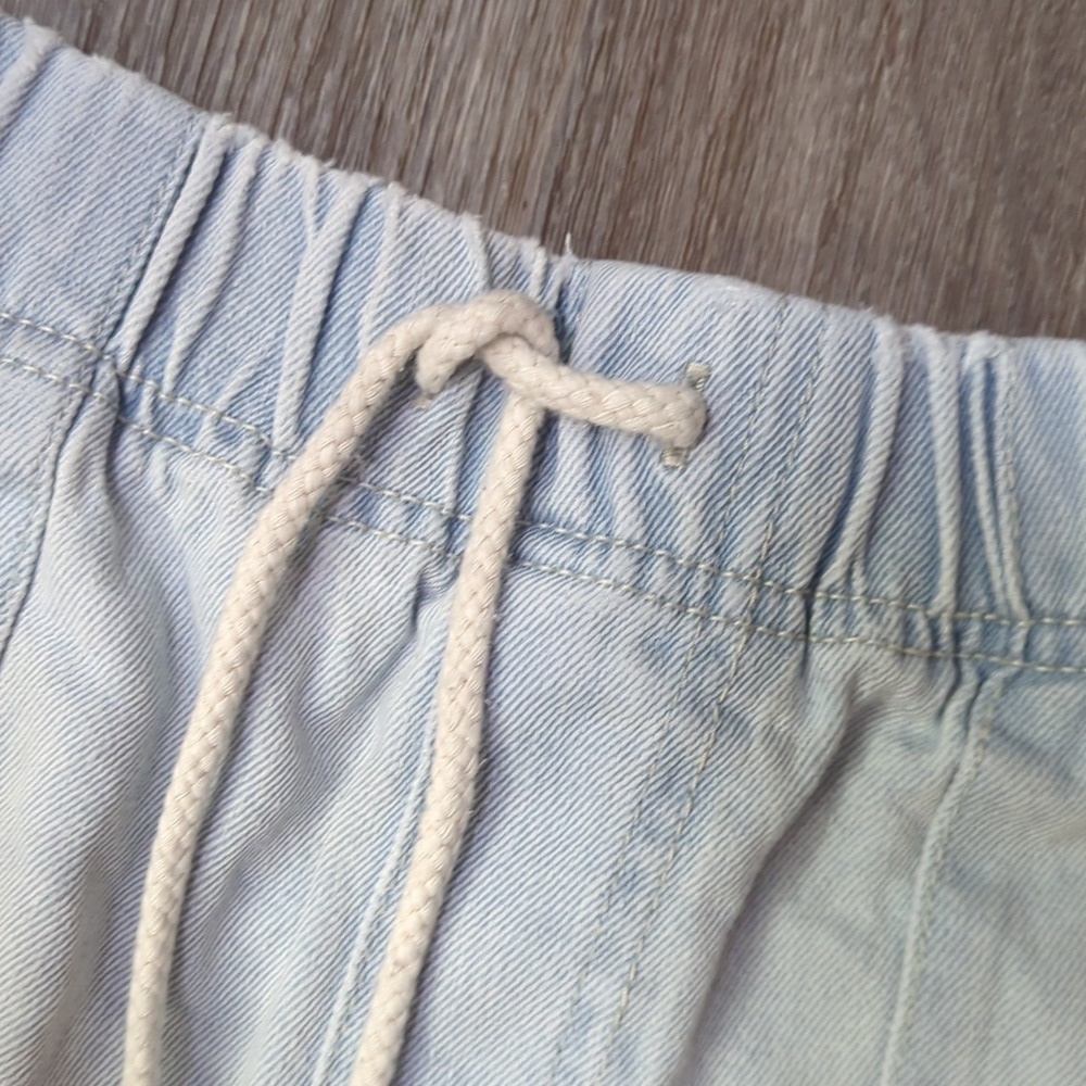 ❤️5/$25 No Boundaries Light Gray Women's Cargo Shorts - Picture 4 of 6